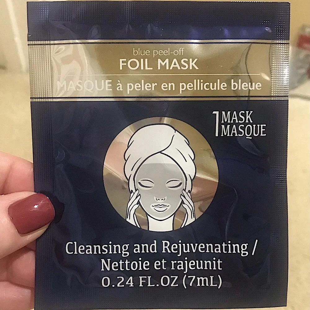 🆕🔥2 FACE FOIL MASK ULTRA REPAIR CREAM QTY#1/SILVER&BLUE PEEL OFF FOIL MASK NWT - Picture 2 of 6